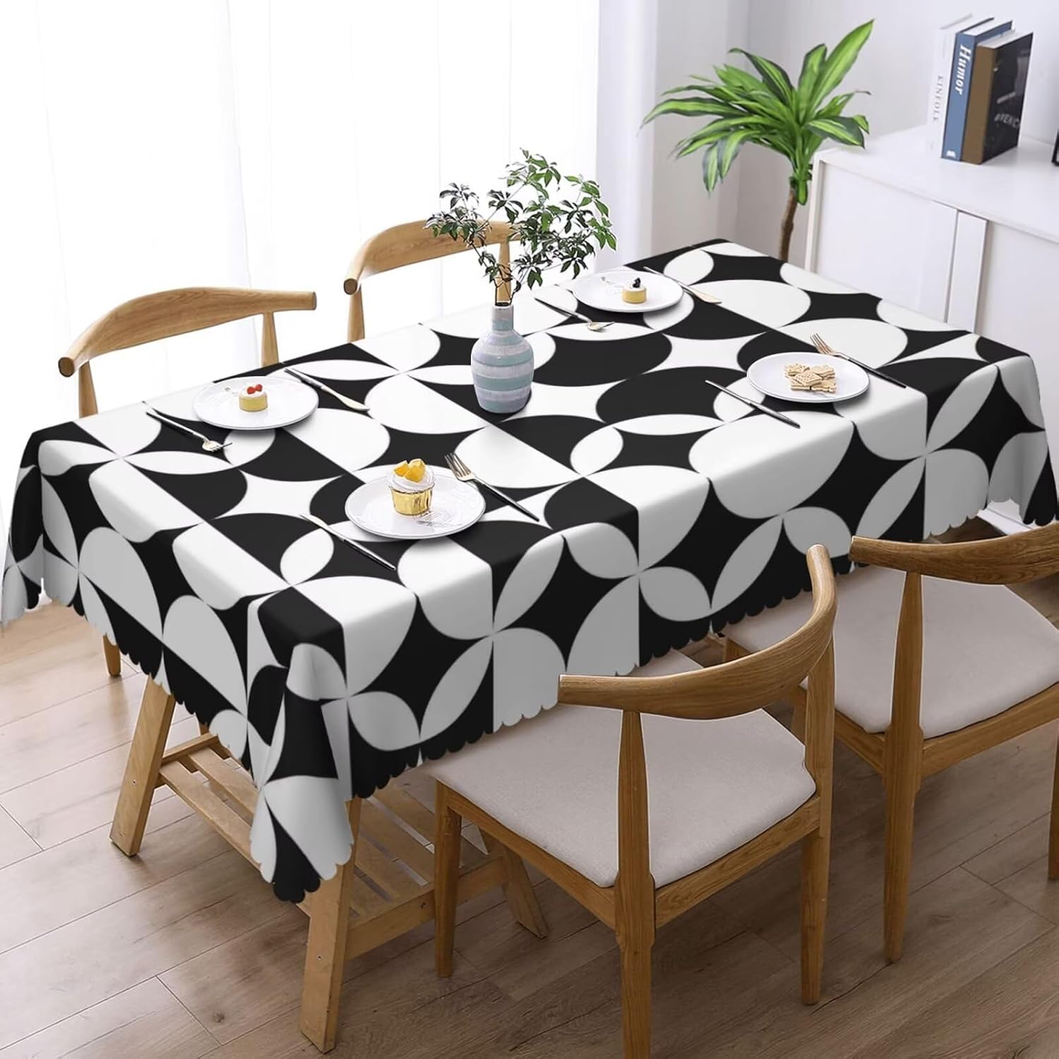 ミニマリストミッドセンチュリーモダンテーブルクロス、プレミア - Century Textile & Sewing Supply Saskatoon Sk のレビューと価格