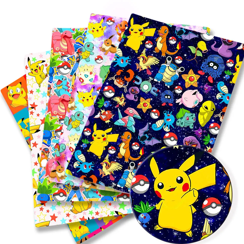ポケモン漫画生地 140*50 センチメートル手作り縫製パッ - Sewing Production のレビューと価格