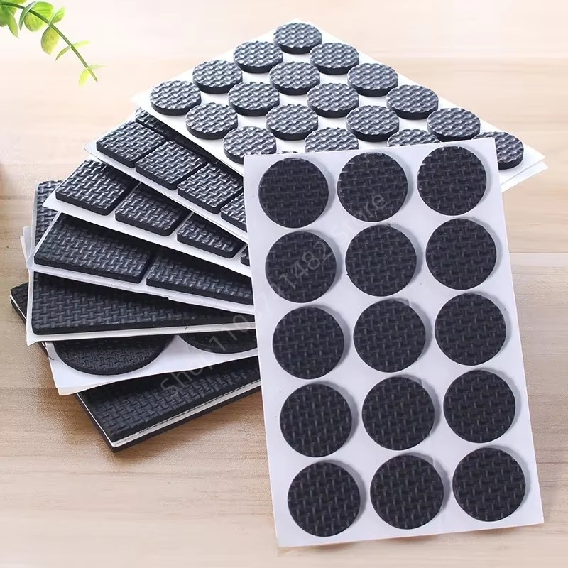 2-48個入り 自己粘着式 ブラック 家具脚用 ラグ フェル - Cutting Mat Self Heal のレビューと価格