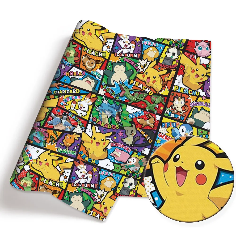 ポケモン漫画生地 140*50 センチメートル手作り縫製パッ - Sewing Production のレビューと価格