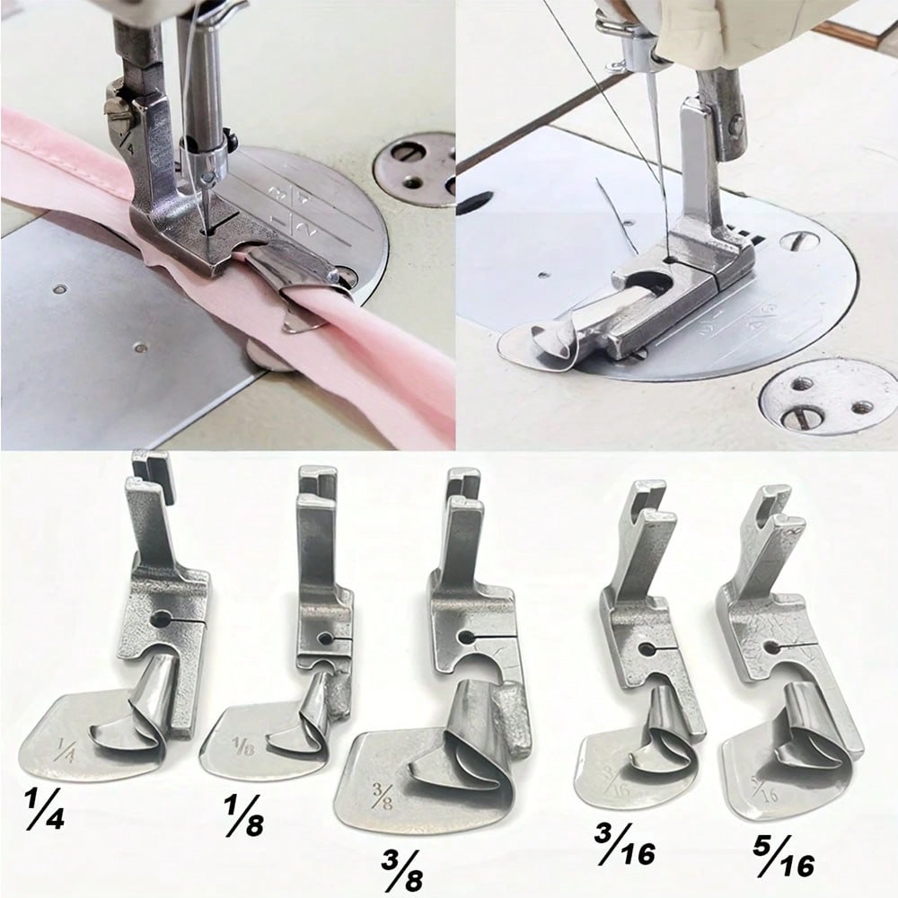 1個入り 工業用ミシン 曲線ヘミングフット 1/8インチ、3 - Sewing Tt のレビューと価格