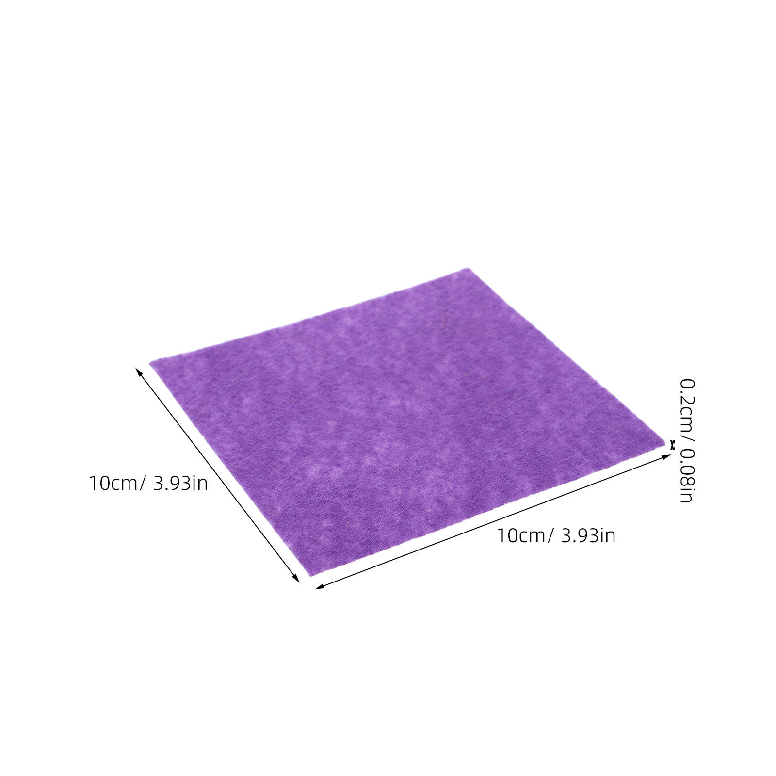 120枚入り クラフトフェルト正方形 10x10cm カラー - Is Sewing Textile Art のレビューと価格