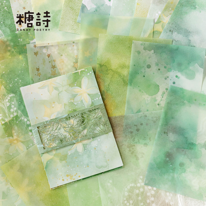 20枚/ロット ヴィンテージ カラフル オンブレ装飾紙、手作 - Pattern Tissue Paper のレビューと価格