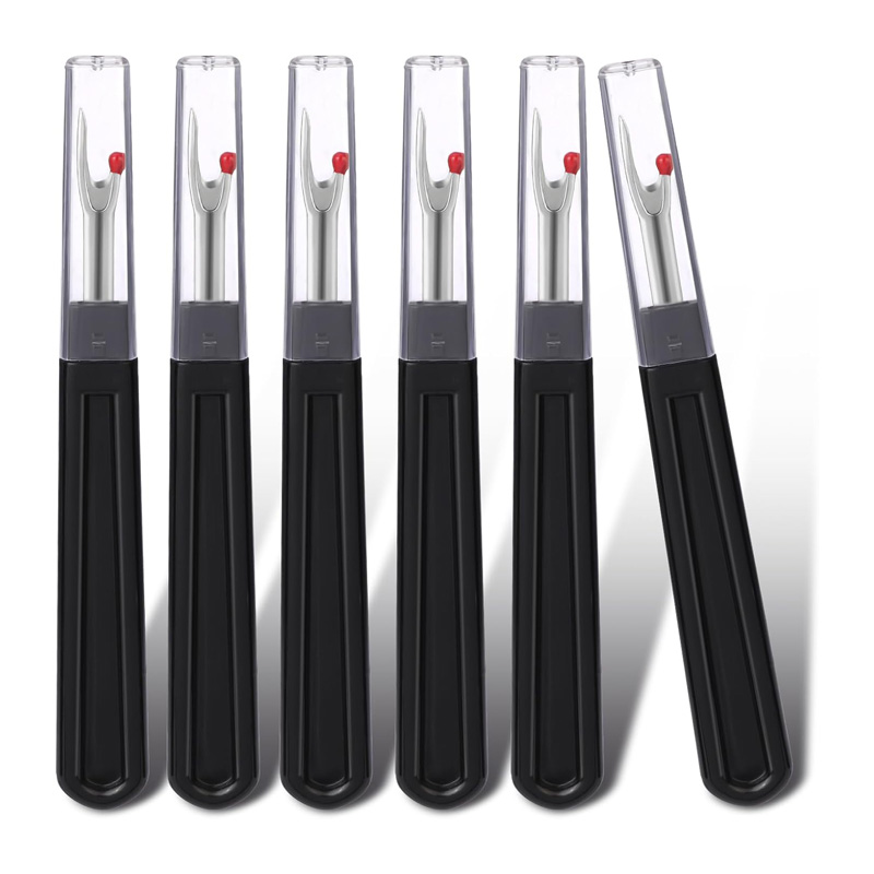 6個入りシームリッパーセット ブラックステッチアンピッカーツ - Seam Ripper Tool のレビューと価格