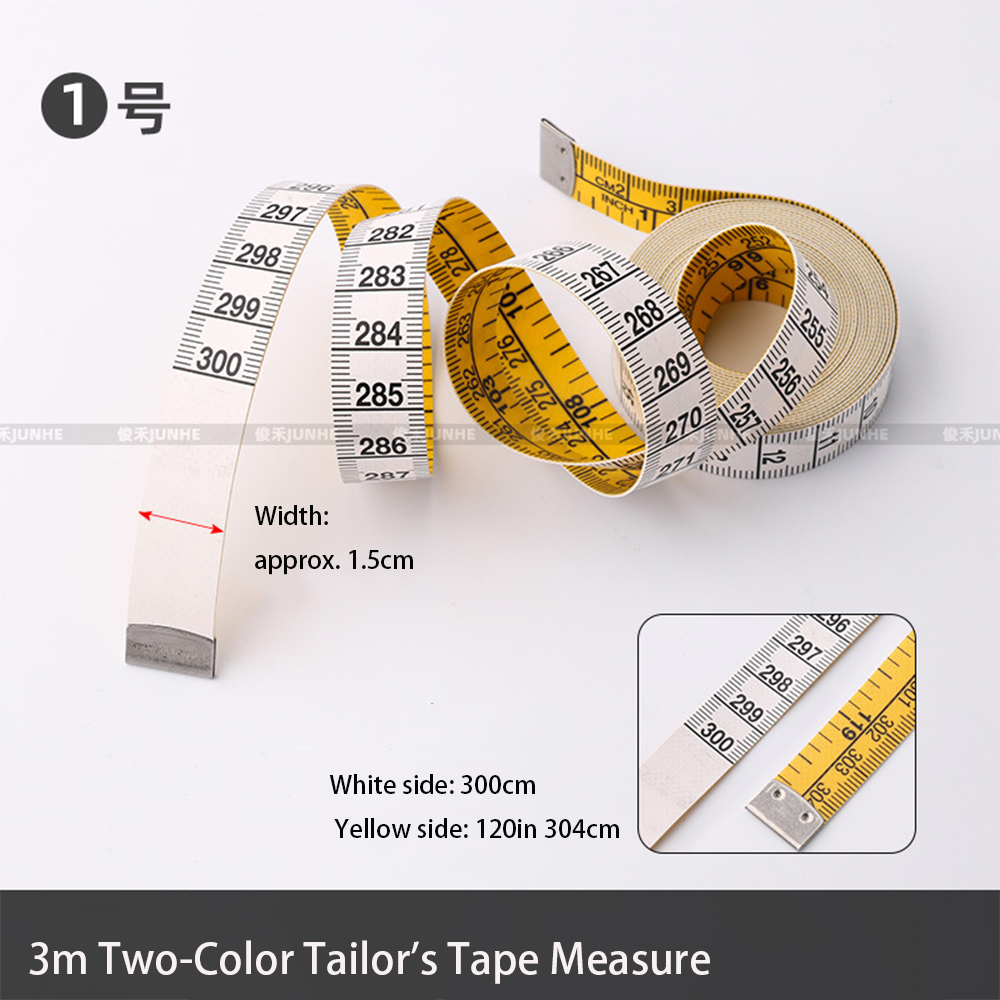 ソフトテープメジャー デュアルスケール CM/インチ 300 - Sewing Gauge Ruler のレビューと価格
