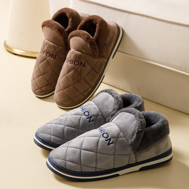 ビッグサイズ 47 48 49 50 男性冬暖かいスリッパ防 - Sewing Cotton のレビューと価格