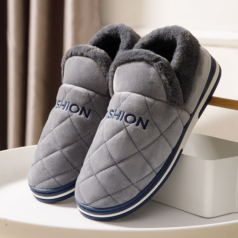 ビッグサイズ 47 48 49 50 男性冬暖かいスリッパ防 - Sewing Cotton のレビューと価格