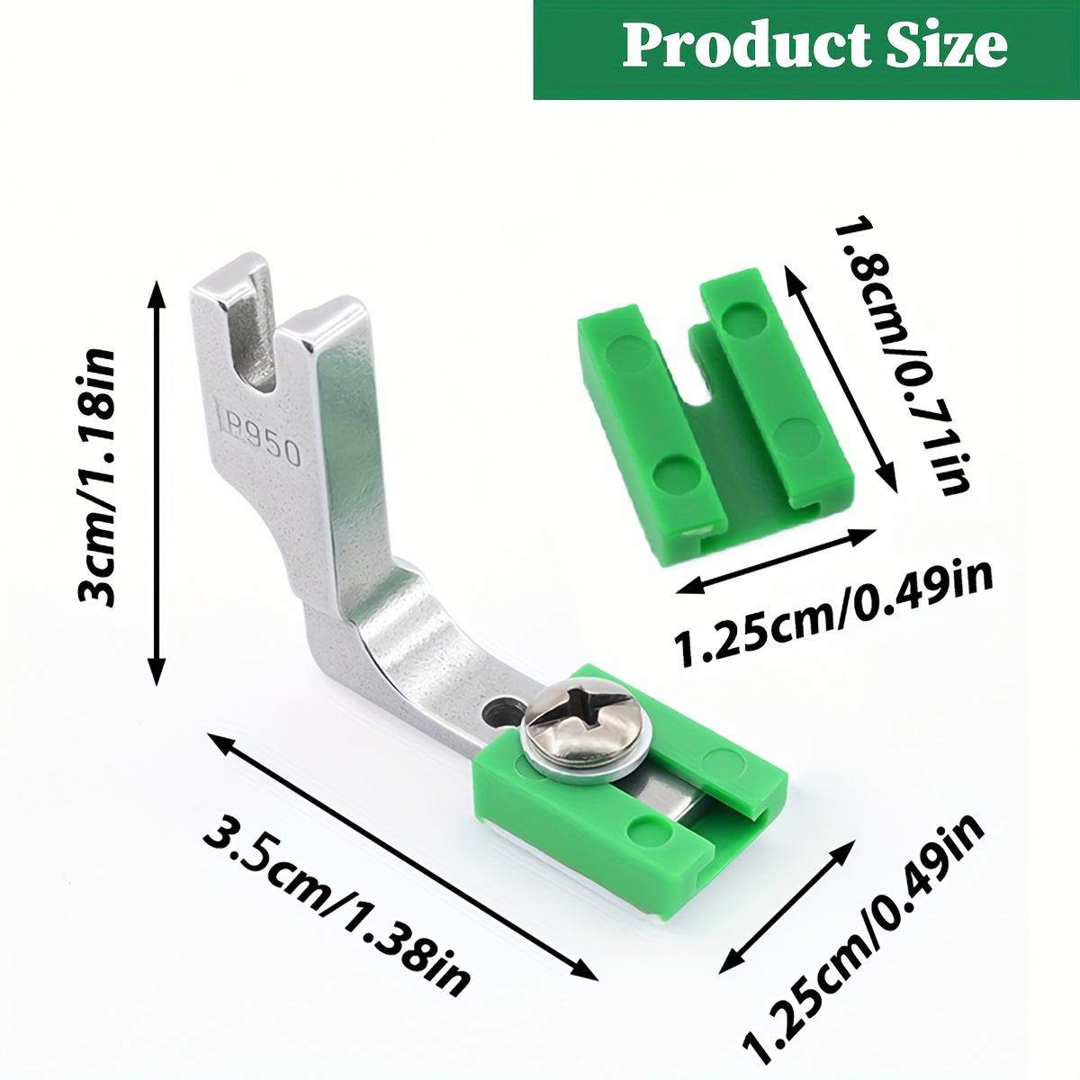 P950 調整可能な縫い付け用フリル押さえ金具、ロックステッ - Sewing Tt のレビューと価格