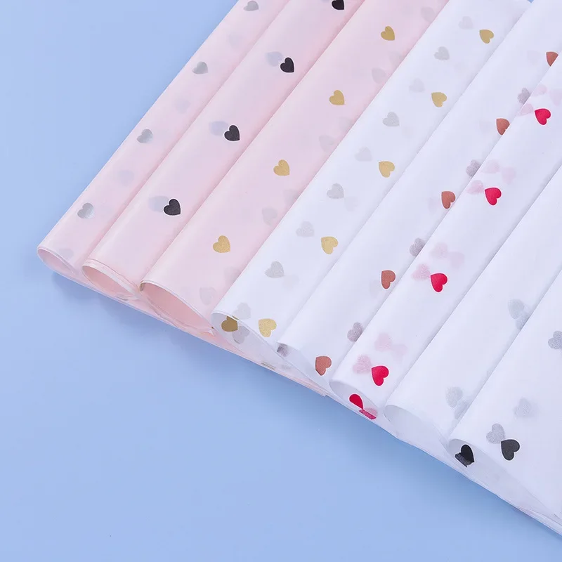 10 枚/ロット 50*70 センチメートルギフト包装紙 D - Pattern Tissue Paper のレビューと価格